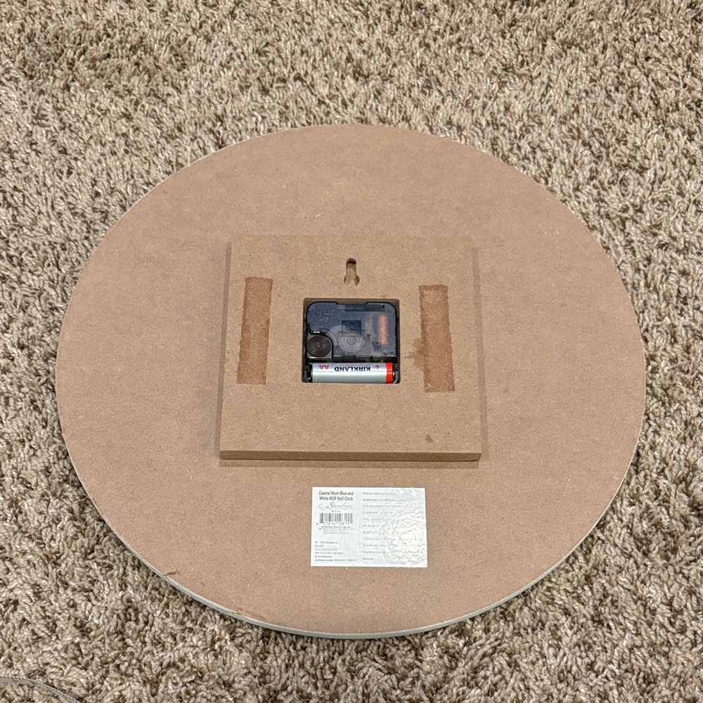 Rustic Multicolor Wall Clock - Picture 4 of 5
